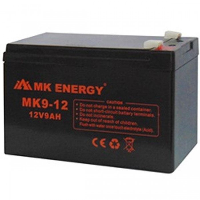 Μπαταρία Μολύβδου Κλειστού Τύπου 12V 9.0Ah MK9.0-12 MK ENERGY