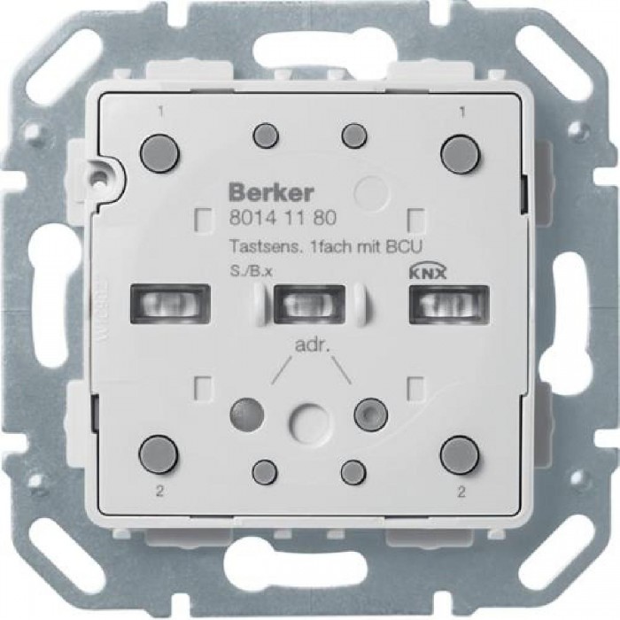 Μηχανισμός Μπουτόν KNX 1 Πλήκτρου 2 Εντολών S.1/B.x BERKER