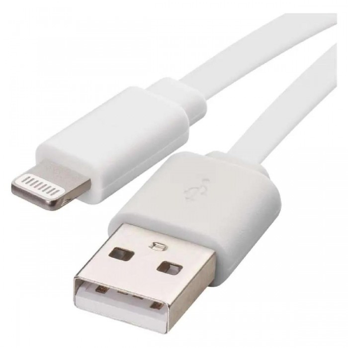 Καλώδιο Φόρτισης USB TypeA Σε Lighting 1m Λευκό EMOS