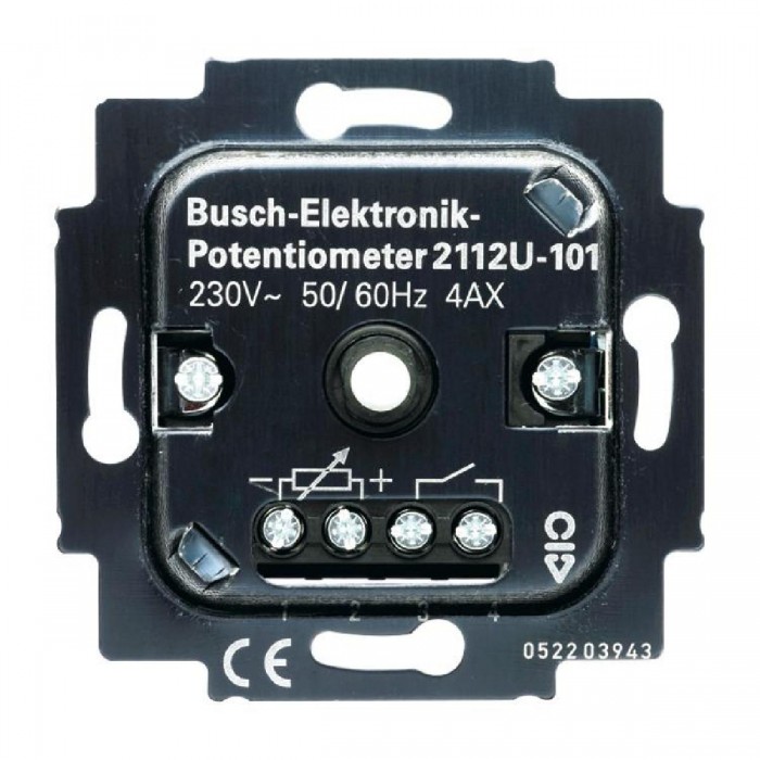 Μηχανισμός Dimmer Περιστροφικός 1-10V 2112U-101-500 BUSCH-JAEGER/ABB