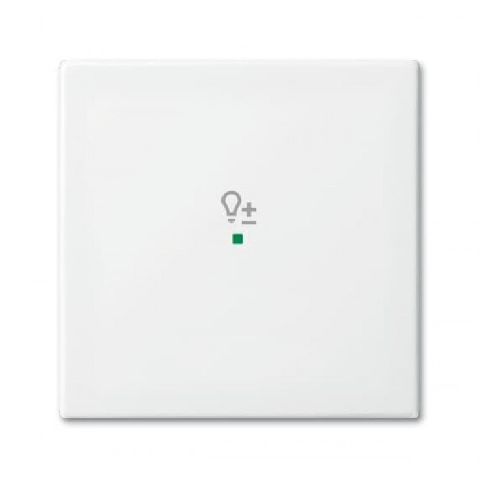 Μετώπη KNX 1 Πλήκτρου Dimmer Λευκό SRD-1-94 Free@home Basic55 ABB