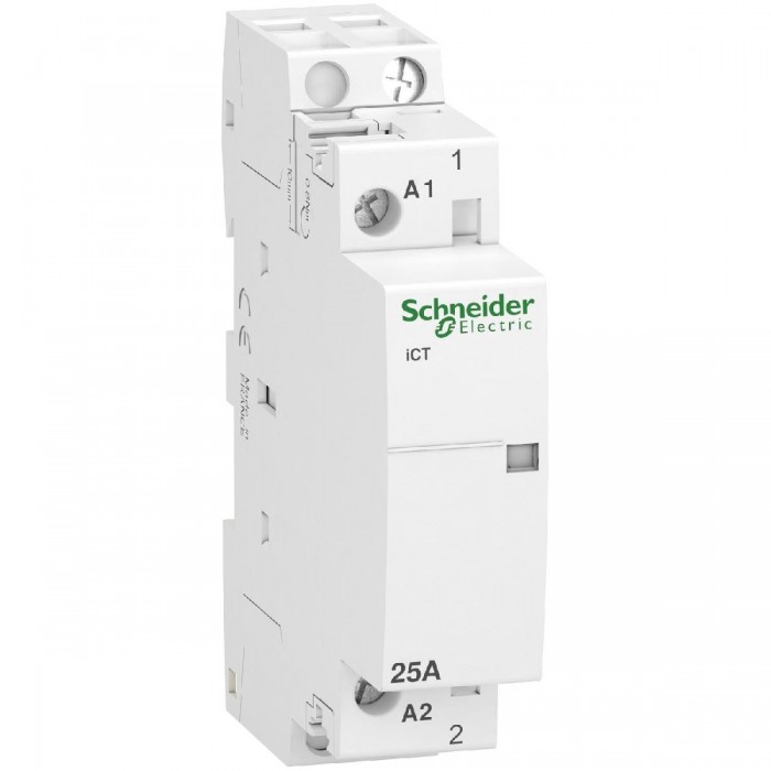 Ρελέ Ισχύος Ράγας 1P 25A 1NO 240VAC A9C20731 SCHNEIDER ELECTRIC