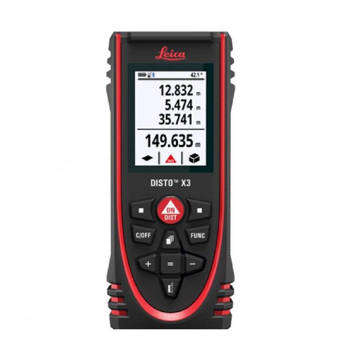 Μετρητής Αποστάσεων Με Laser 150mt Bluetooth® DISTO™ X3 LEICA