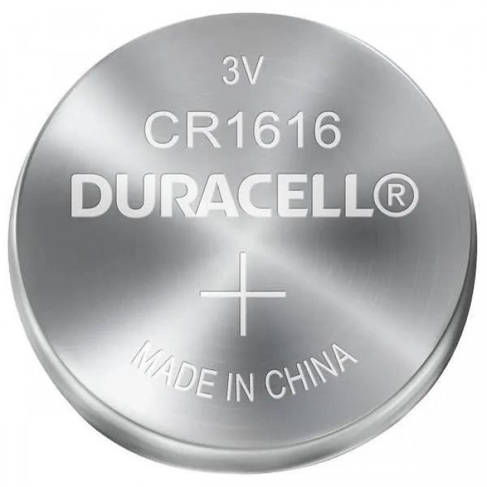 Μπαταρία Λιθίου Coin CR1616 (Blister 1τμχ) DURACELL