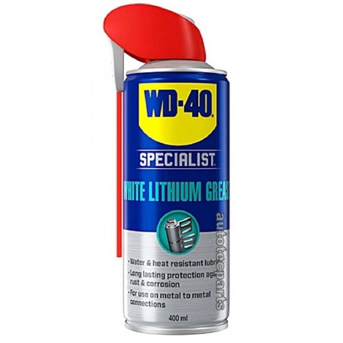 Σπρέι Γράσου Λευκού Λιθίου 400ml Specialist WD-40