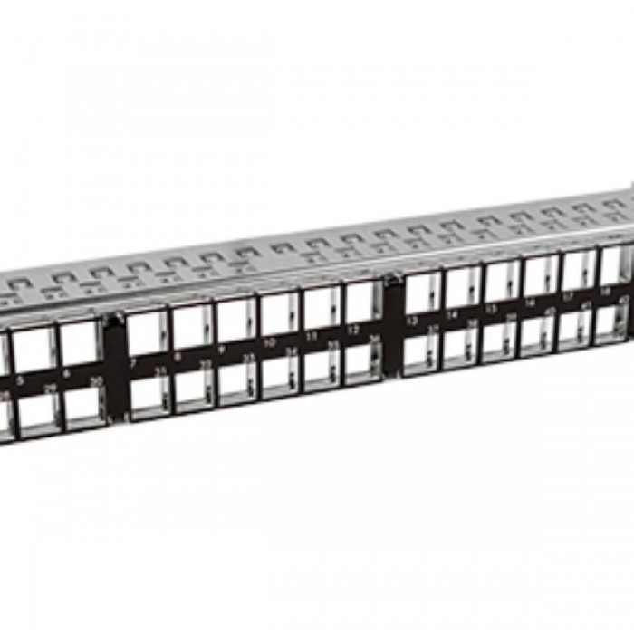 Patch Panel 1U 48 Θέσεων Cat.6A Shielded N521.668KIT NEXANS