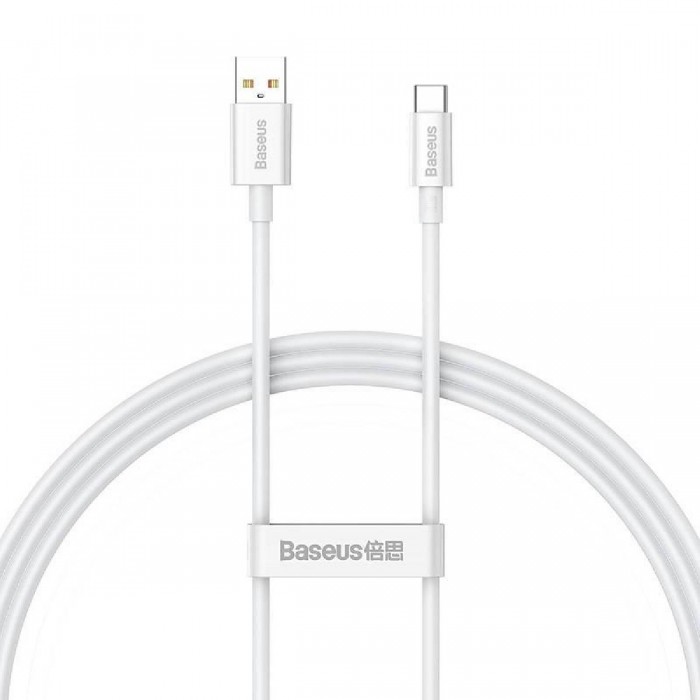 Καλώδιο Φόρτισης USB TypeA Σε TypeC 1m Λευκό P1032010 BASEUS