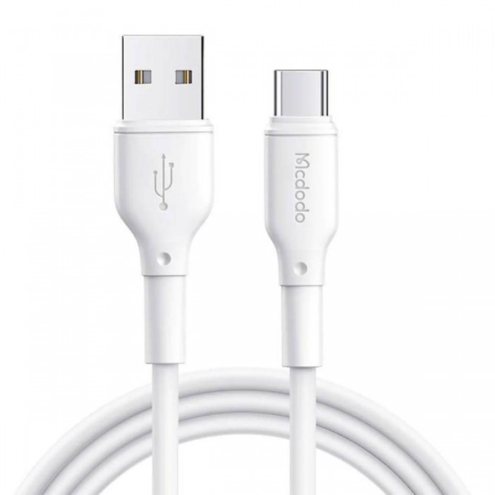 Καλώδιο Φόρτισης USB TypeA Σε TypeC 1m Λευκό CA-7280 McDODO