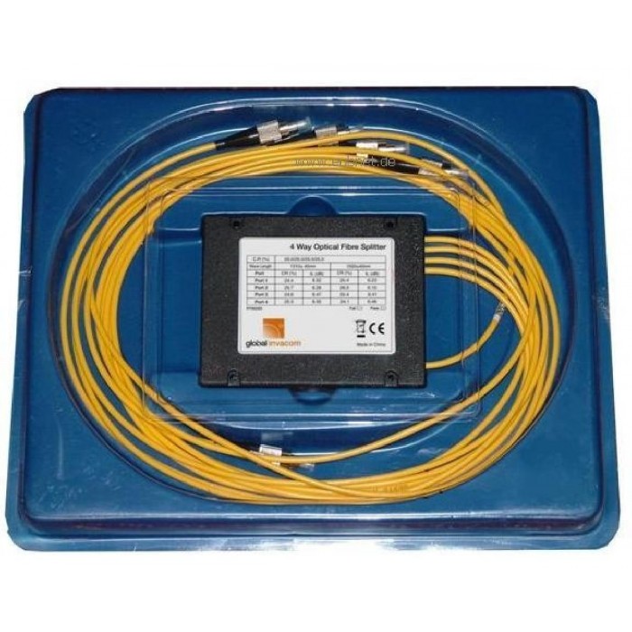 F700255 Global Invacom Splitter 1/4 ΟΠΤΙΚΗΣ ΙΝΑΣ