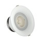  VK/04149/W/W/24 - Χωνευτό κινητό σποτ led, 15W, 3000K, 1.350lm, 24°, IP65, ø18x12cm, λευκό