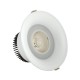  VK/04150/W/W/24 - Χωνευτό κινητό σποτ led, 30W, 3000K, 2.700lm, 24°, IP65, ø18x12cm, λευκό